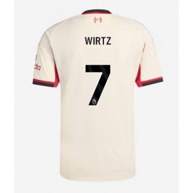 Liverpool Florian Wirtz #7 Borta Kläder 2025-26 Kortärmad